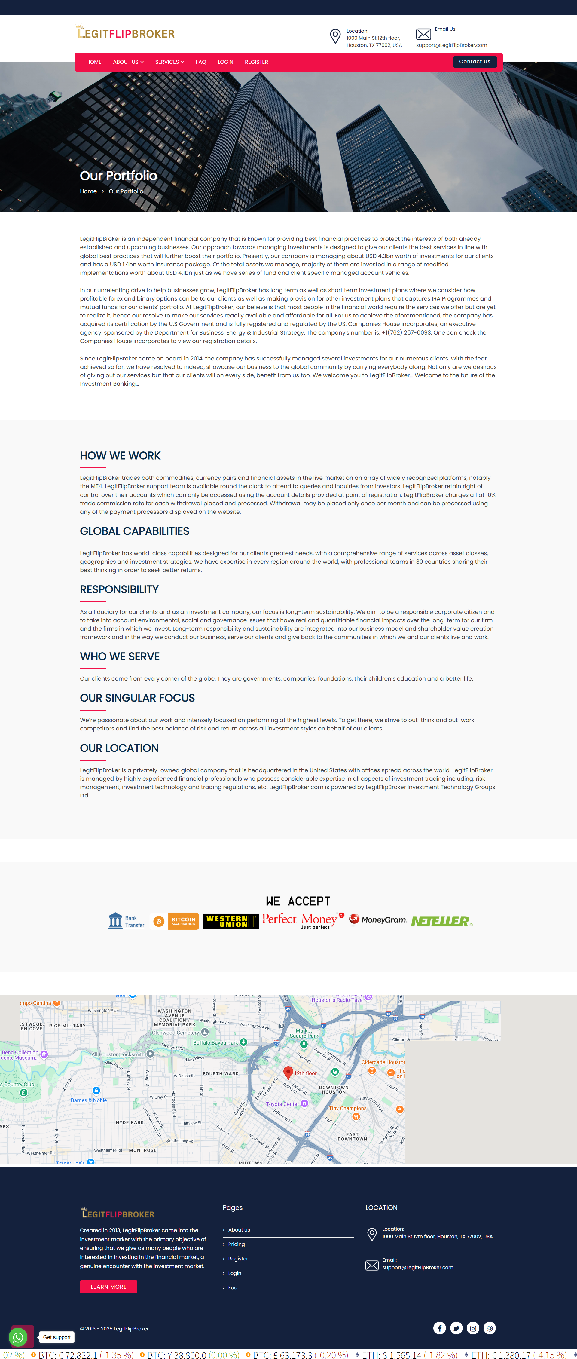 Broker Official Website
