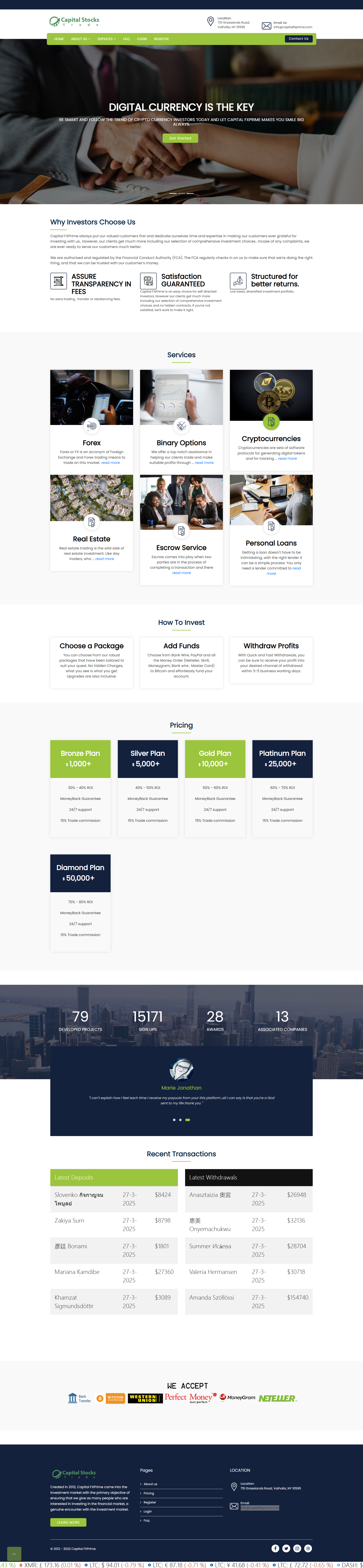 Capital FXPrime Official Website