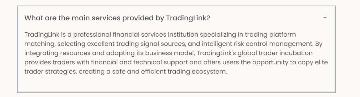 service of TradingLink