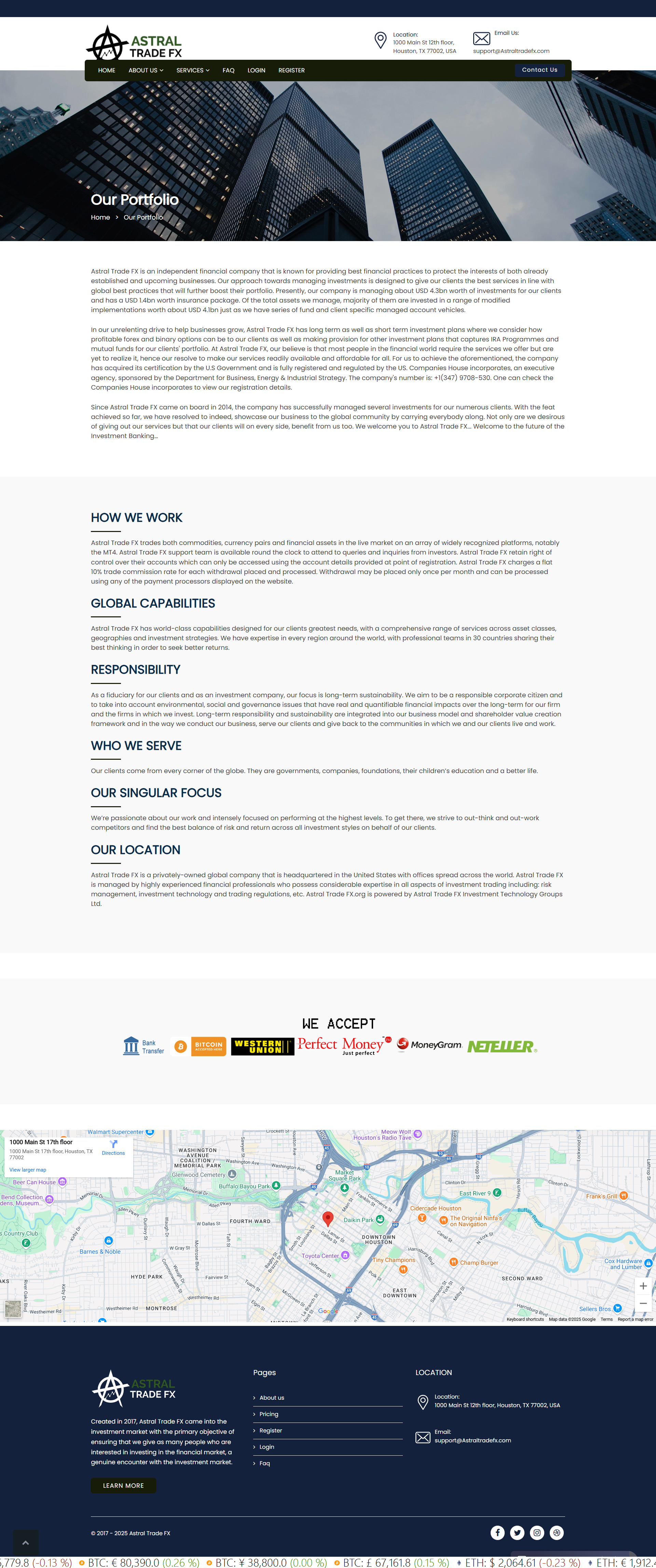 Astral Trade FX Official Website