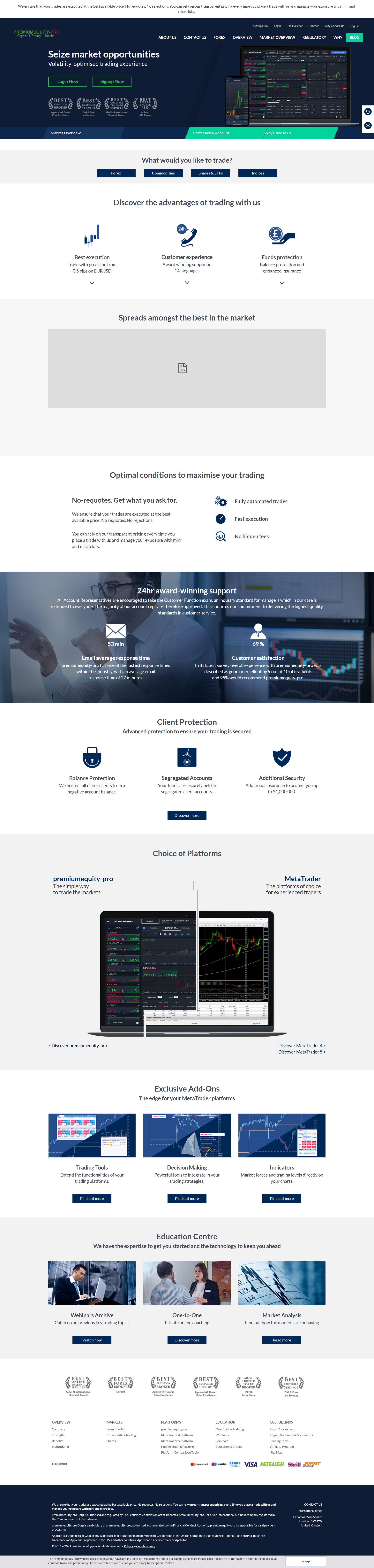 premiumequity-pro Official Website