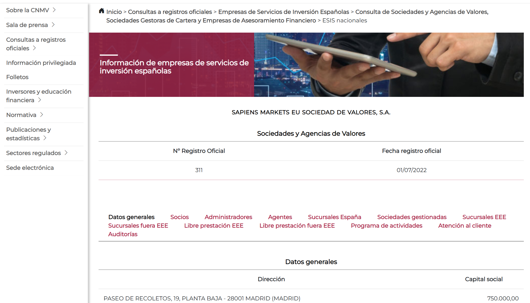 CNMV