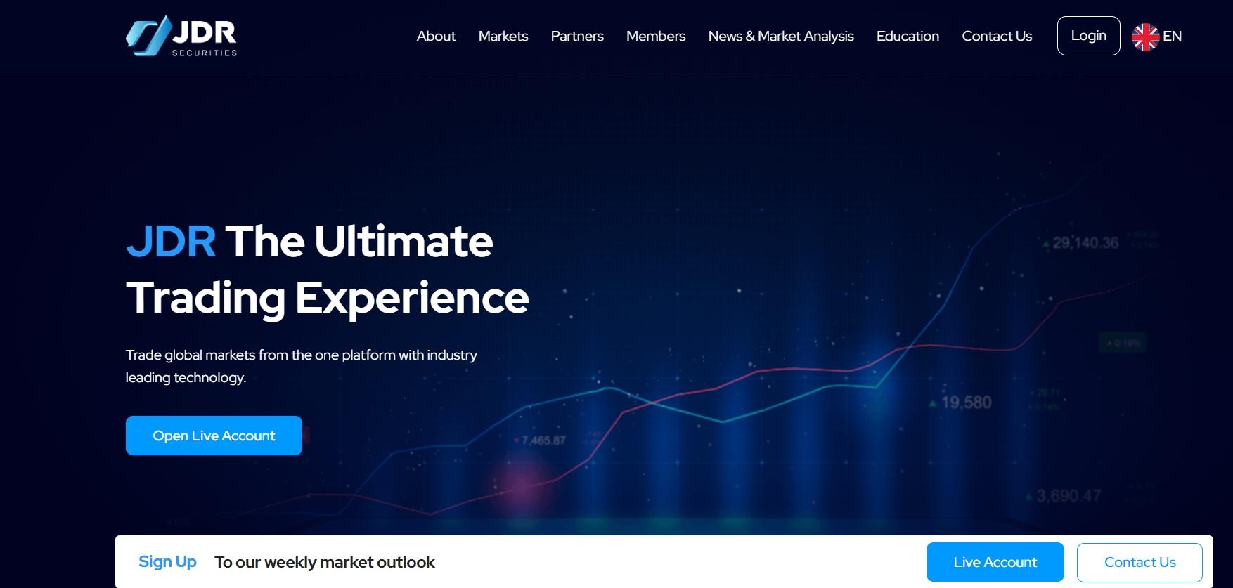 JDR SECURITIES website