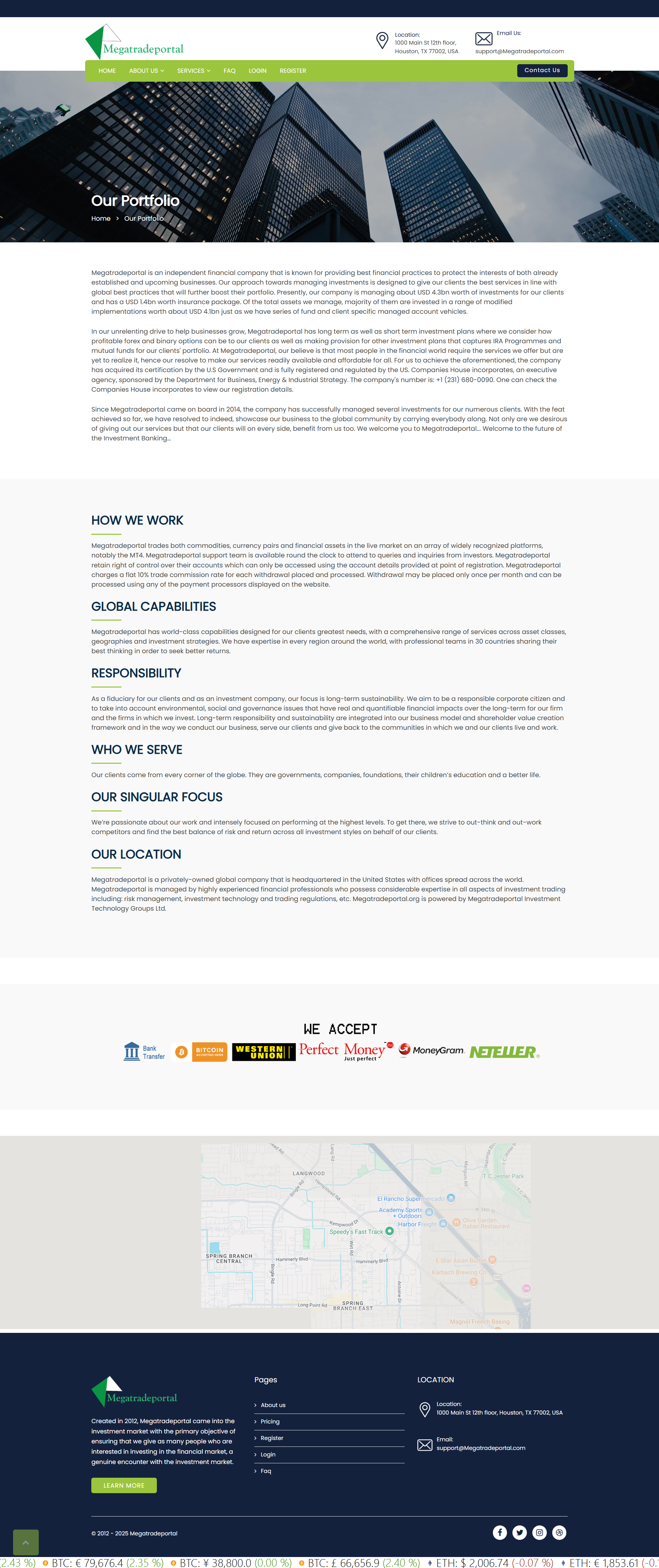 Megatradeportal Official Website