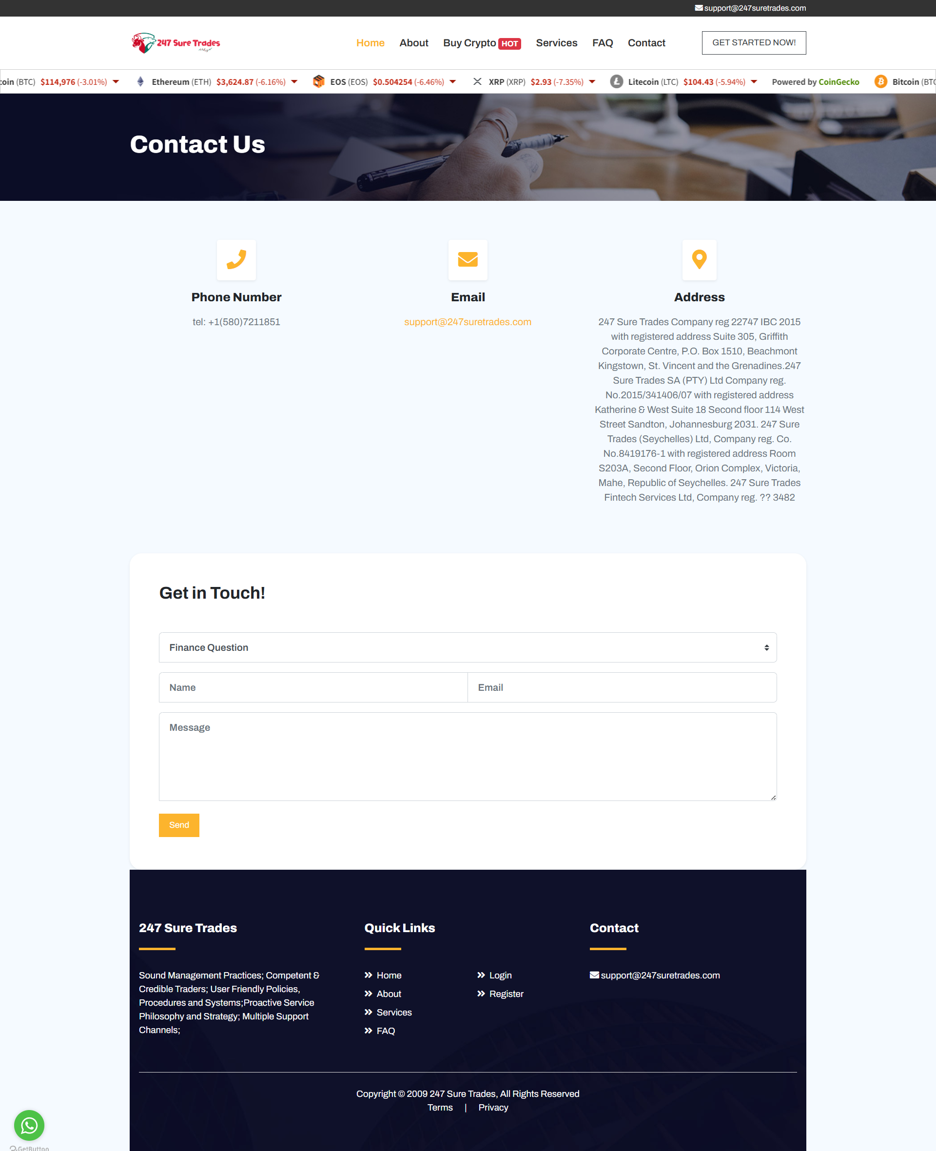 Broker Official Website