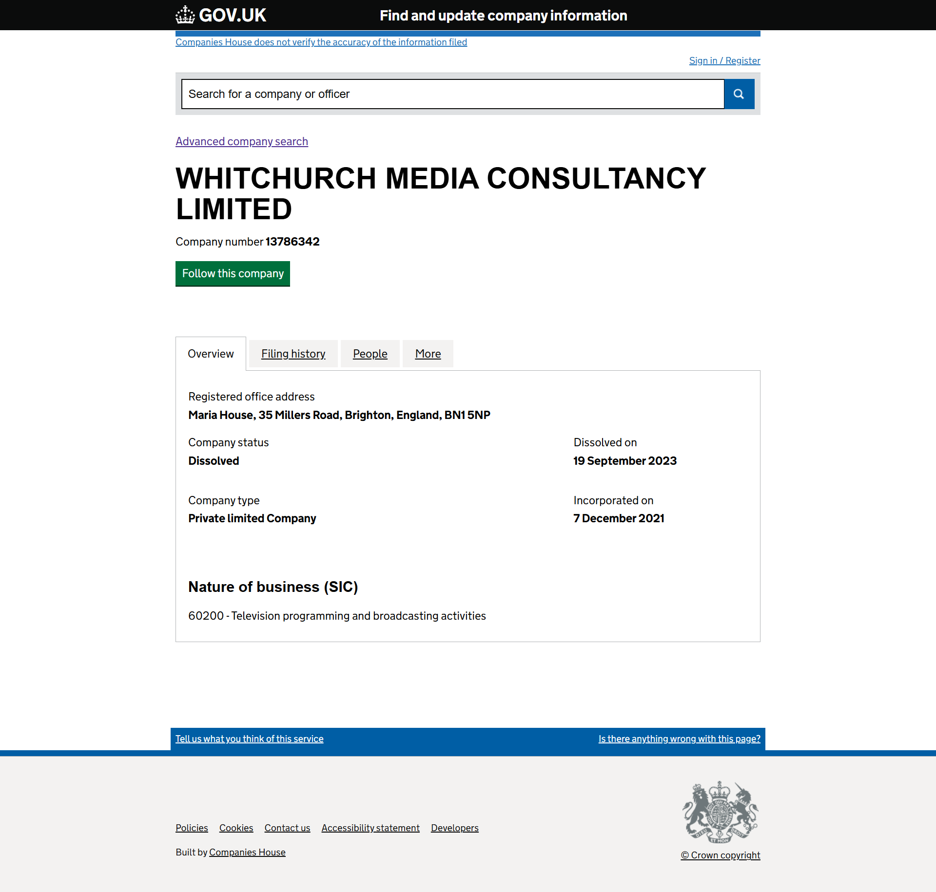 UK Companies House