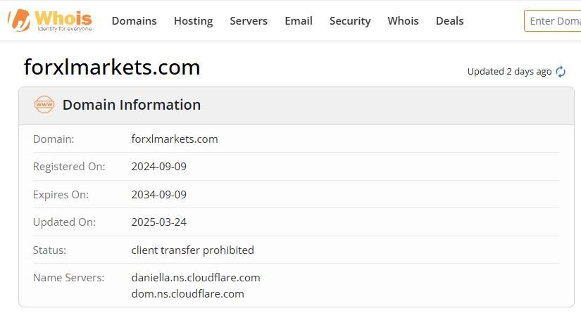 Website registration time