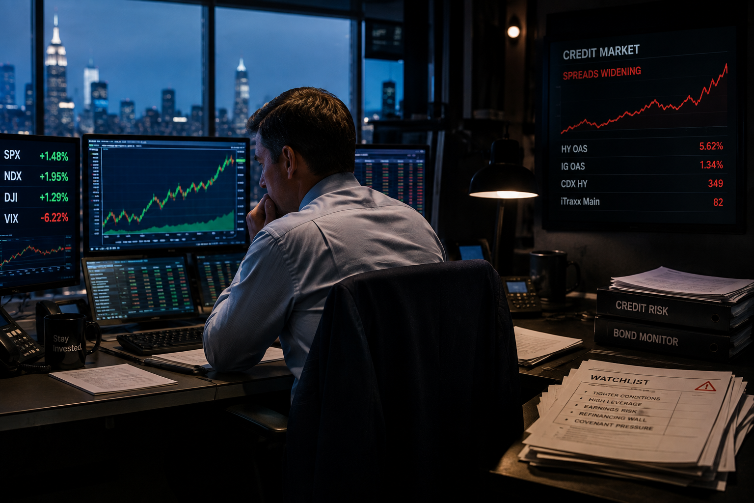 Stock Market Rally Boosts Risk Appetite While Credit Market Warns of Rising Risks